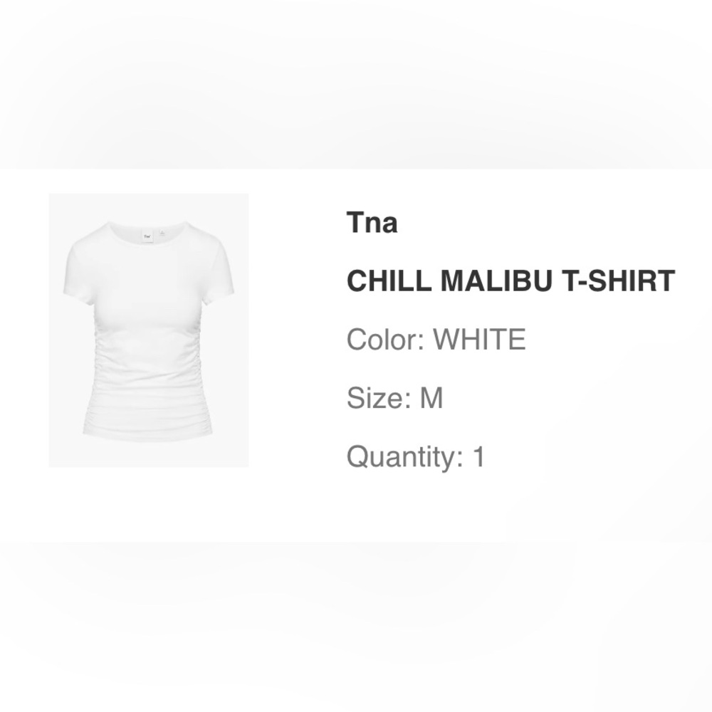 Tna Chill Malibu T-shirt in White
